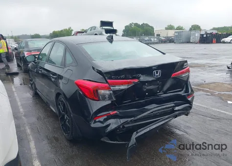 2022 Honda Civic Sport from USA, damaged, VIN 2HGFE2F59NH596255